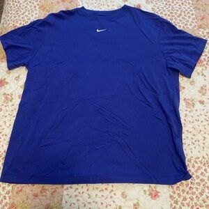 blue nike tee